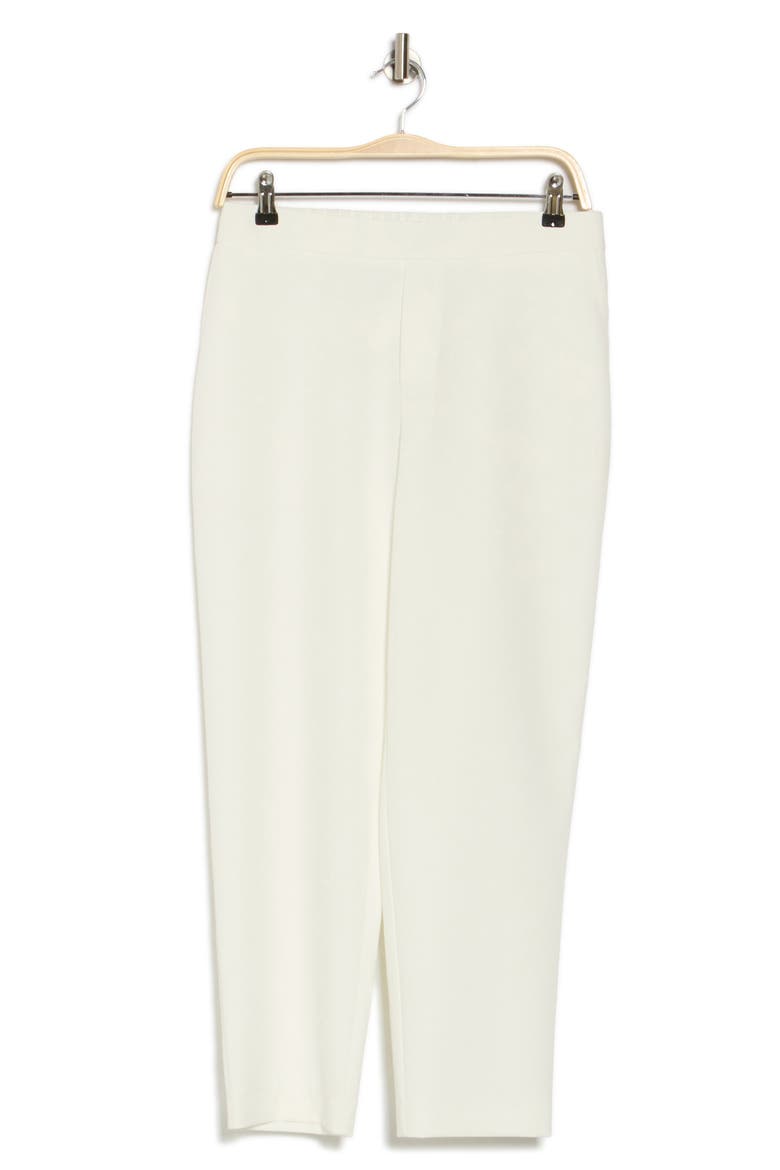Effortless Crop Straight Leg Pants, Alternate, color, OFF WHITE