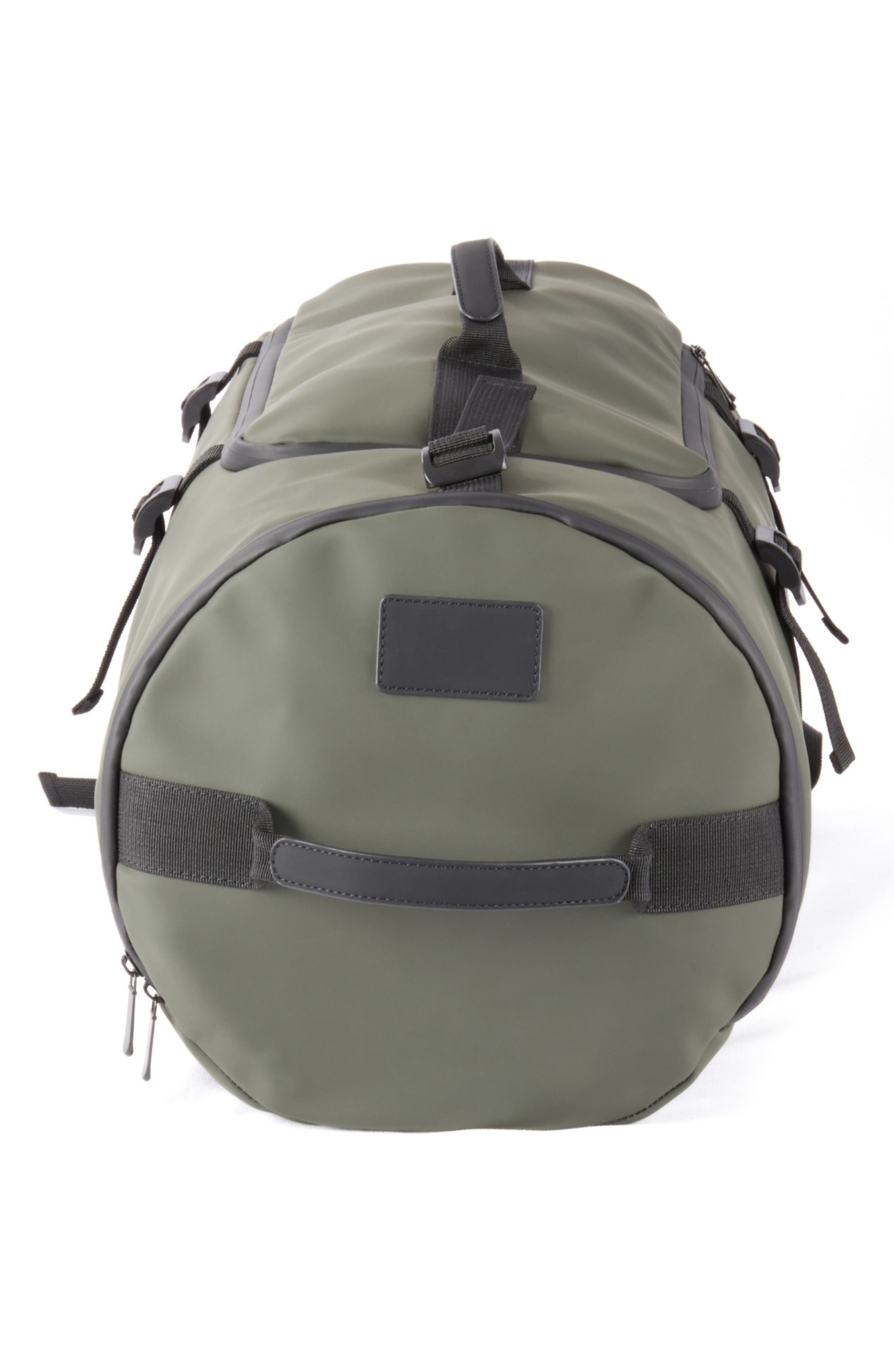 Bey-Berk Large Water Resistant Camping Duffel, Alternate, color, Multi