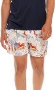 The Lazy Poet Ben Equus Linen Sleep Shorts
