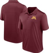 FANATICS Men's Fanatics Branded Maroon Minnesota Golden Gophers Left Side Block Polo