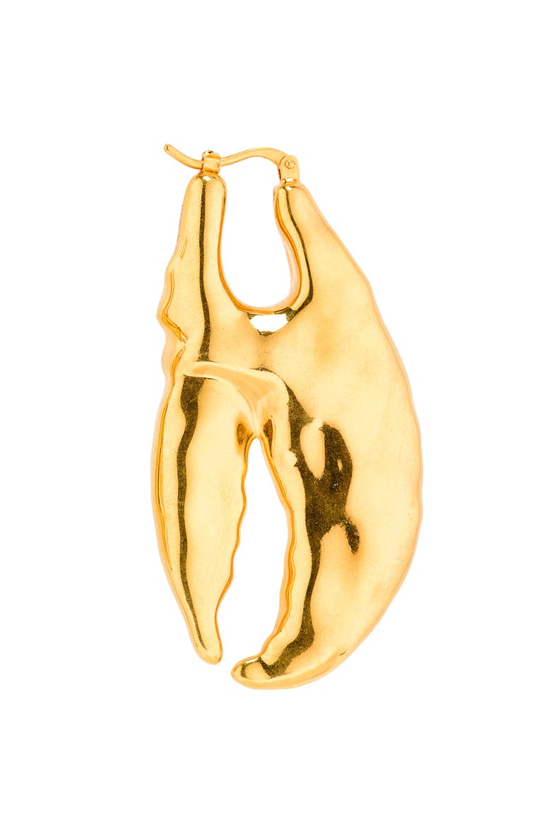 The Poisson Earrings, Alternate, color, GOLD 280