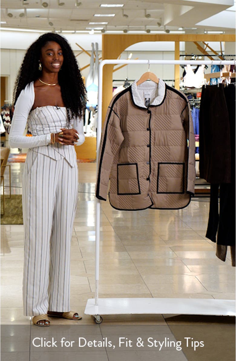 Patchwork Quilting Reversible Barn Jacket, sales video thumbnail