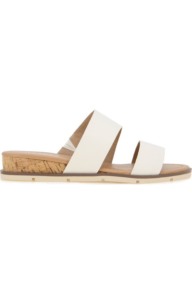 Esprit Dansel Wedge Slide Sandal, Alternate, color, White