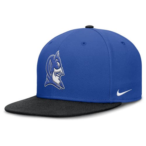 Nike Royal/black Duke Blue Devils Two-tone Primetime Performance Fitted Hat