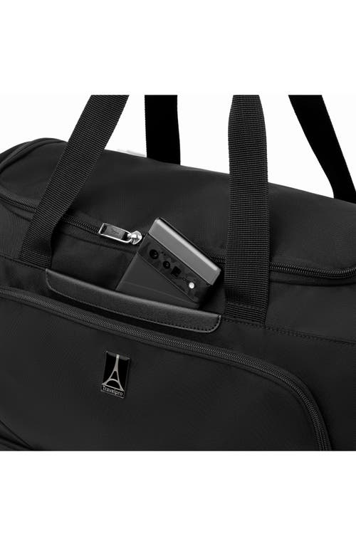 Travelpro Ml5 Drop Bottom Weekend Duffle Bag In Black