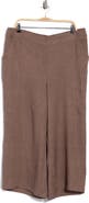 MAX STUDIO Textured Wide Leg Crop Pants