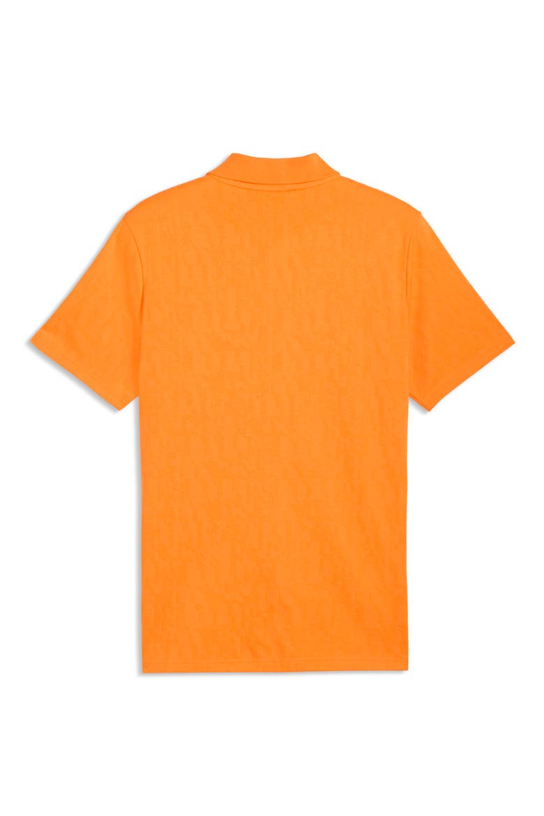 McLaren Jacquard Logo Polo, Alternate, color, PAPAYA