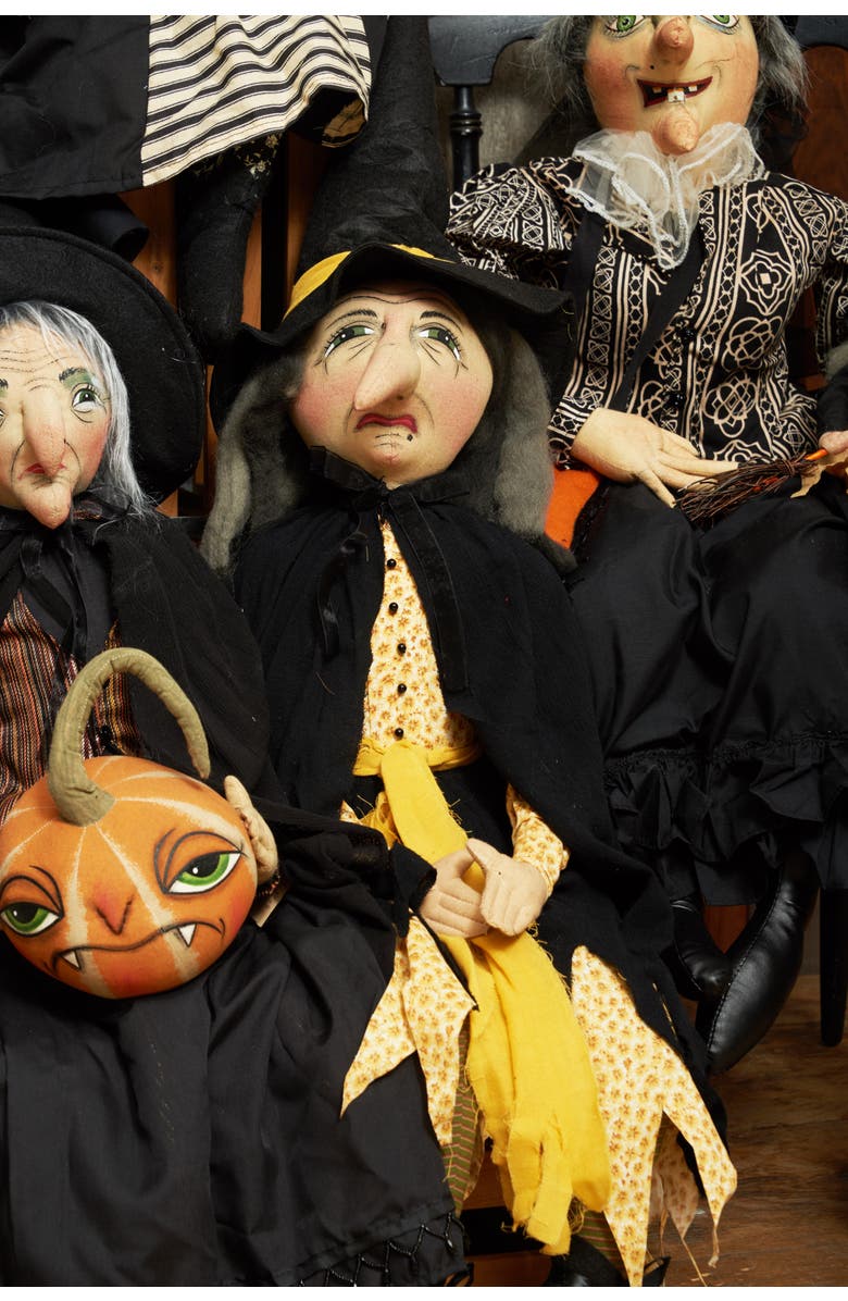 Gallerie II Rochelle Halloween Figure, Alternate, color, Black