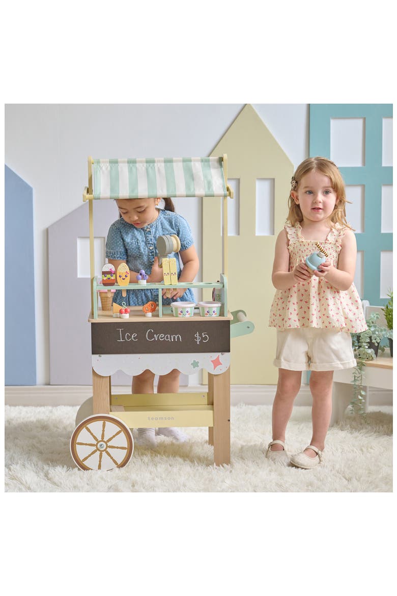Kids' Jolly Pals Wooden Ice Cream Stand, Alternate, color, MULTI
