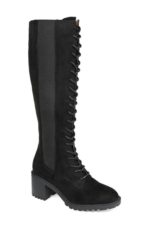 Jenicca Lace-Up Tall Boot (Women)