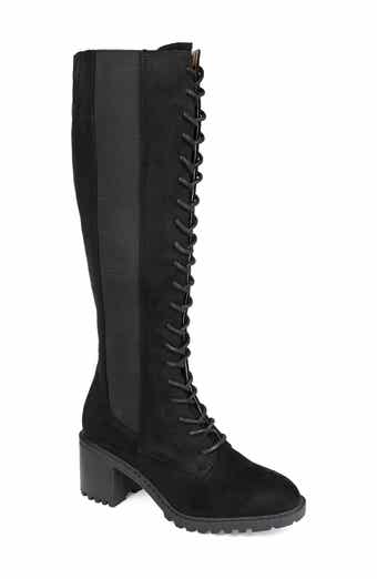 Journee Collection Jenicca Lace-Up Tall Boot