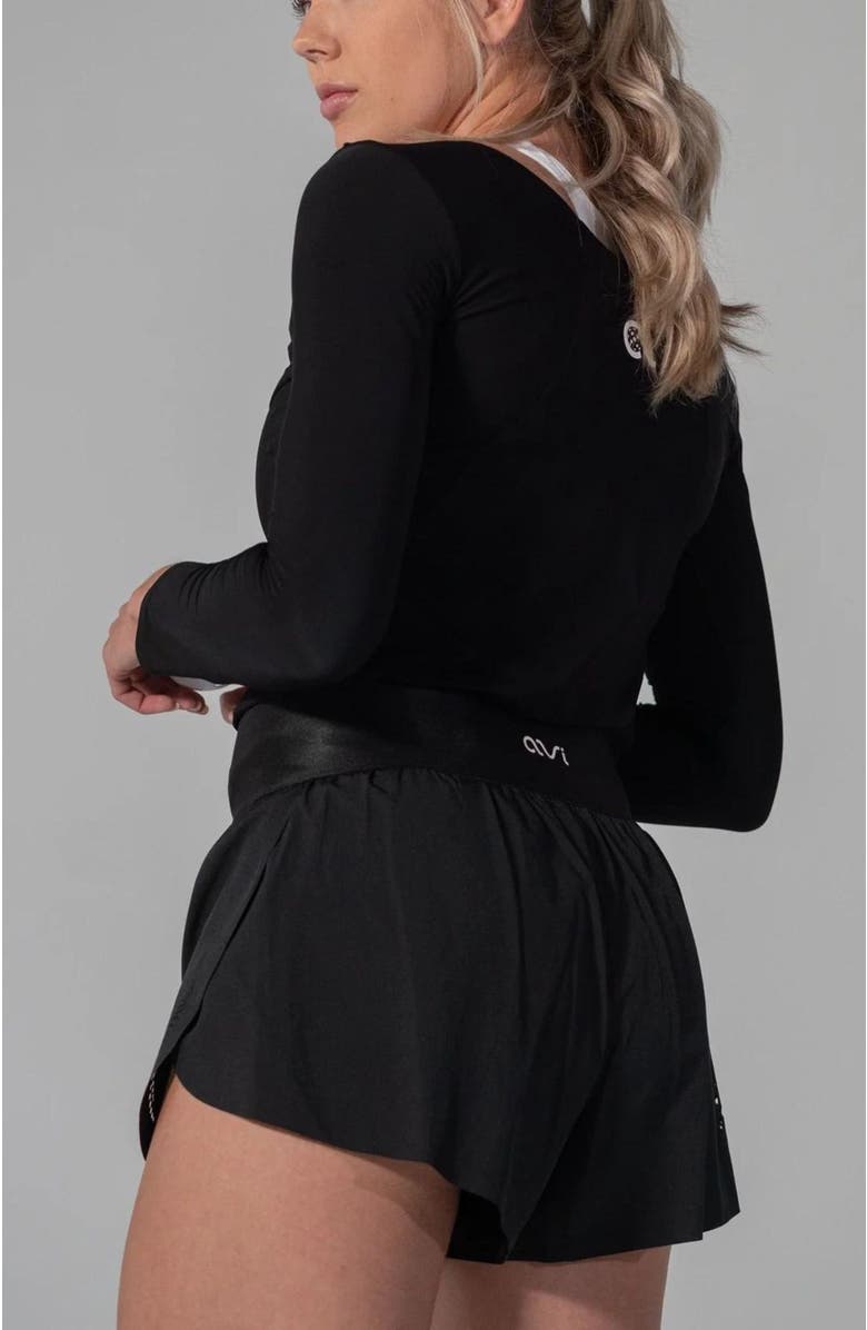 AVI Pickleball Court Short, Main, color, Black Beauty