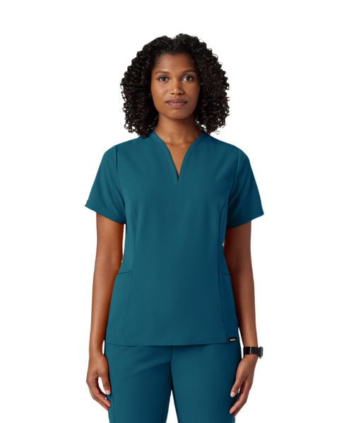 Calix Women's 2-Pocket Tailored V-Neck Scrub Top