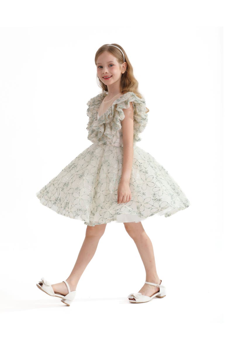 Tulleen Honeydale Dress, Alternate, color, Green