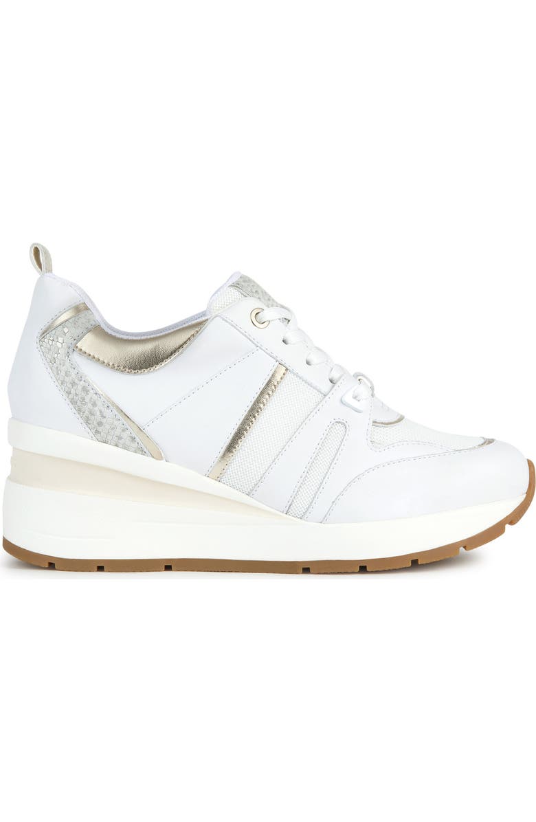 Geox Zosma Wedge Sneaker, Alternate, color,