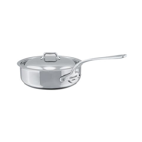 M'Cook 3.2 qt. Stainless Steel Saute Pan & Lid