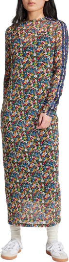adidas Originals x Liberty London Long Sleeve Maxi Dress