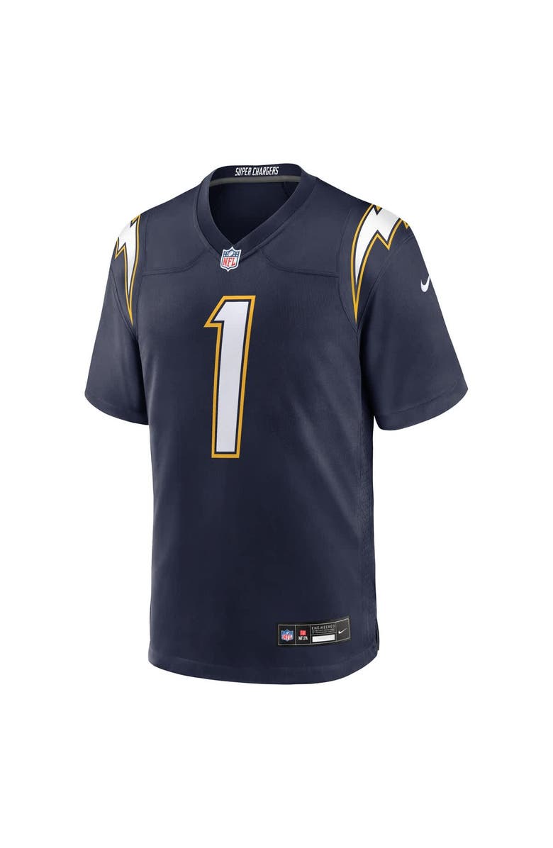 Nike Men's Nike Quentin Johnston Navy Los Angeles Chargers Alternate Super Chargers Game Player Jersey, Alternate, color, Navy