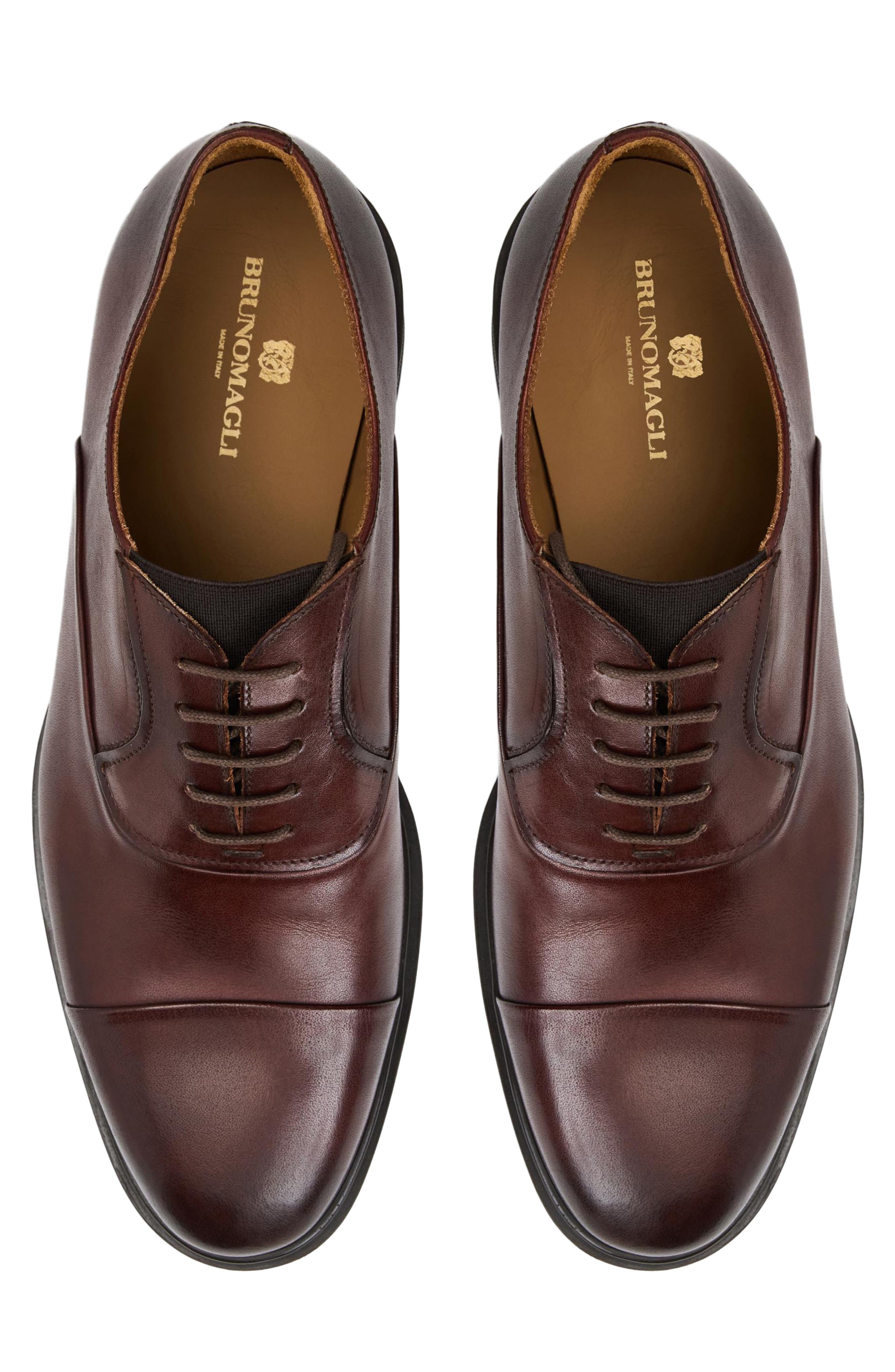 Aero Porto Cap Toe Oxford, Alternate, color, MOKA CALF