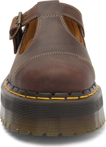 厚底革靴 Dr. Martens Bethan arc crazy horse Dr. Martens Bethan Arc