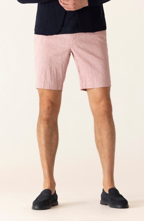 Oasis 8.5-Inch Linen Blend Bermuda Shorts