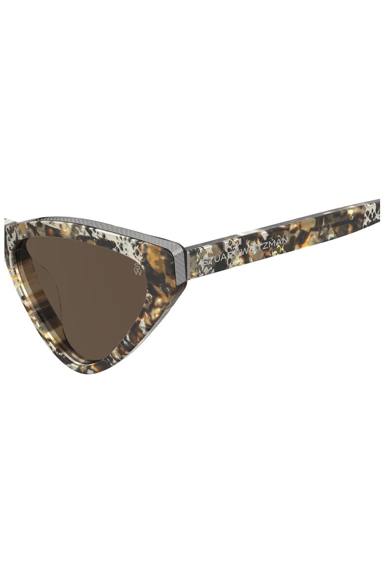 55mm Cat Eye Sunglasses, Alternate, color, PATTERN HAVANA/ BROWN