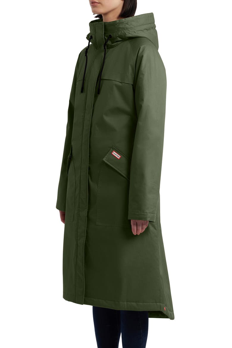 Jane Hooded Water Repellent Coat (Women) | Nordstrom