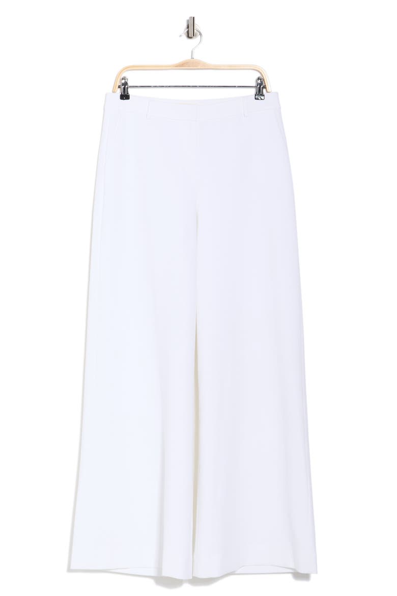 Gavin Wide Leg Pants, Alternate, color, WHITE