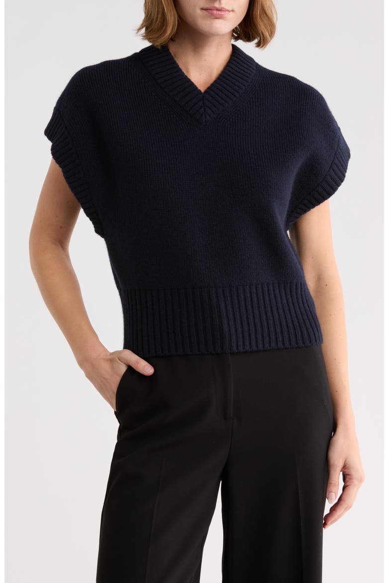 Samson Wool Sweater, Main, color, NAVY