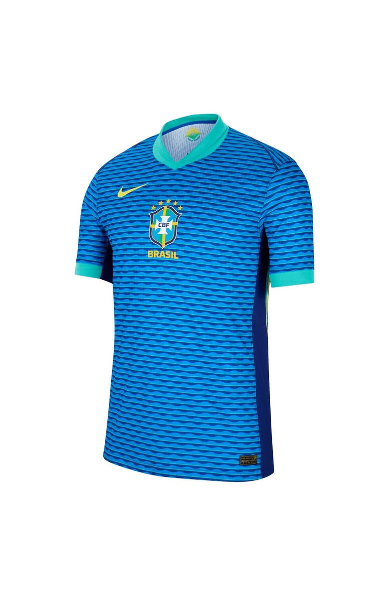 Nike Men's Nike  Blue Brazil National Team 2024 Away Match Authentic Jersey, Alternate, color, 