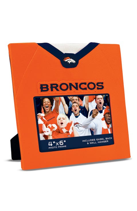 Denver Broncos Uniformed Frame
