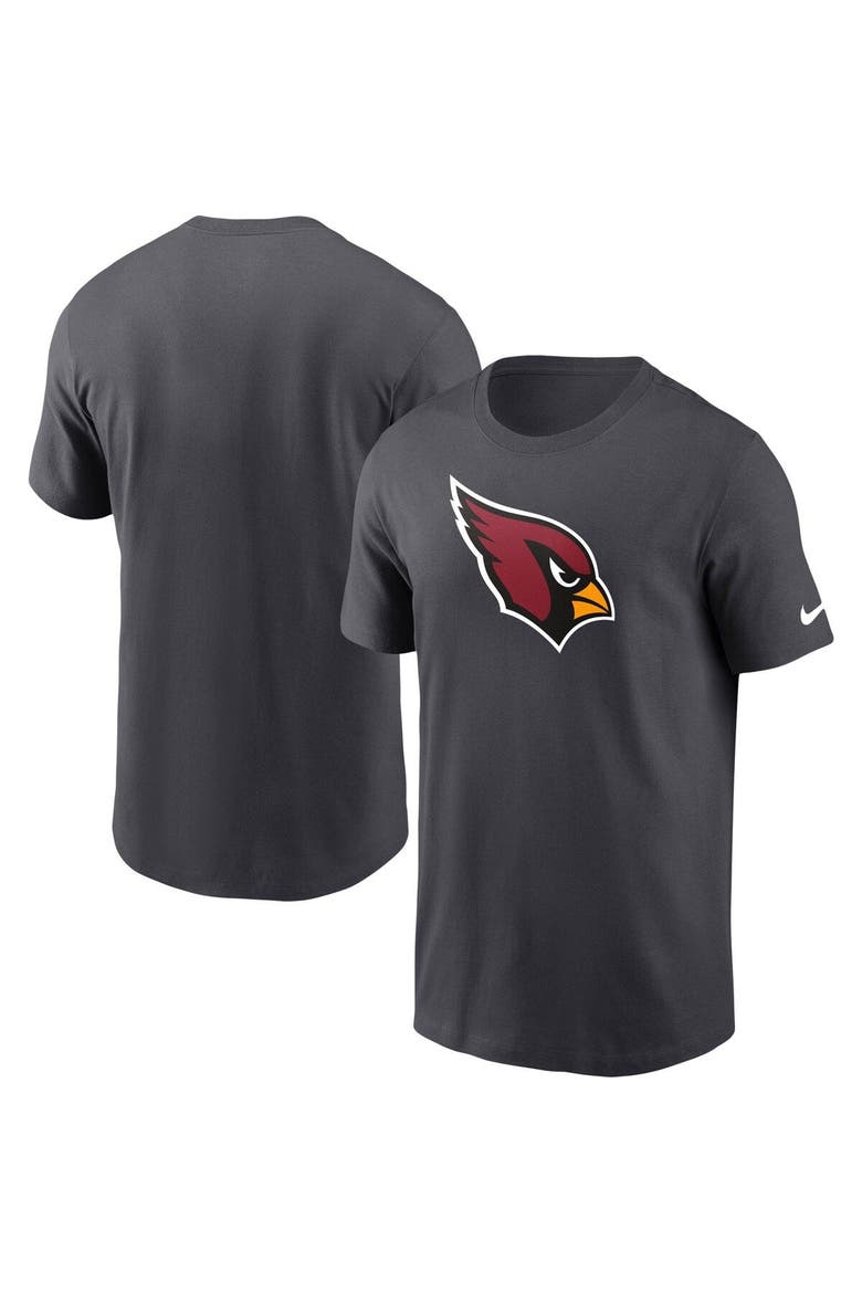 Men's Nike Charcoal Arizona Cardinals Primary Logo T-Shirt, Main, color, Charcoal