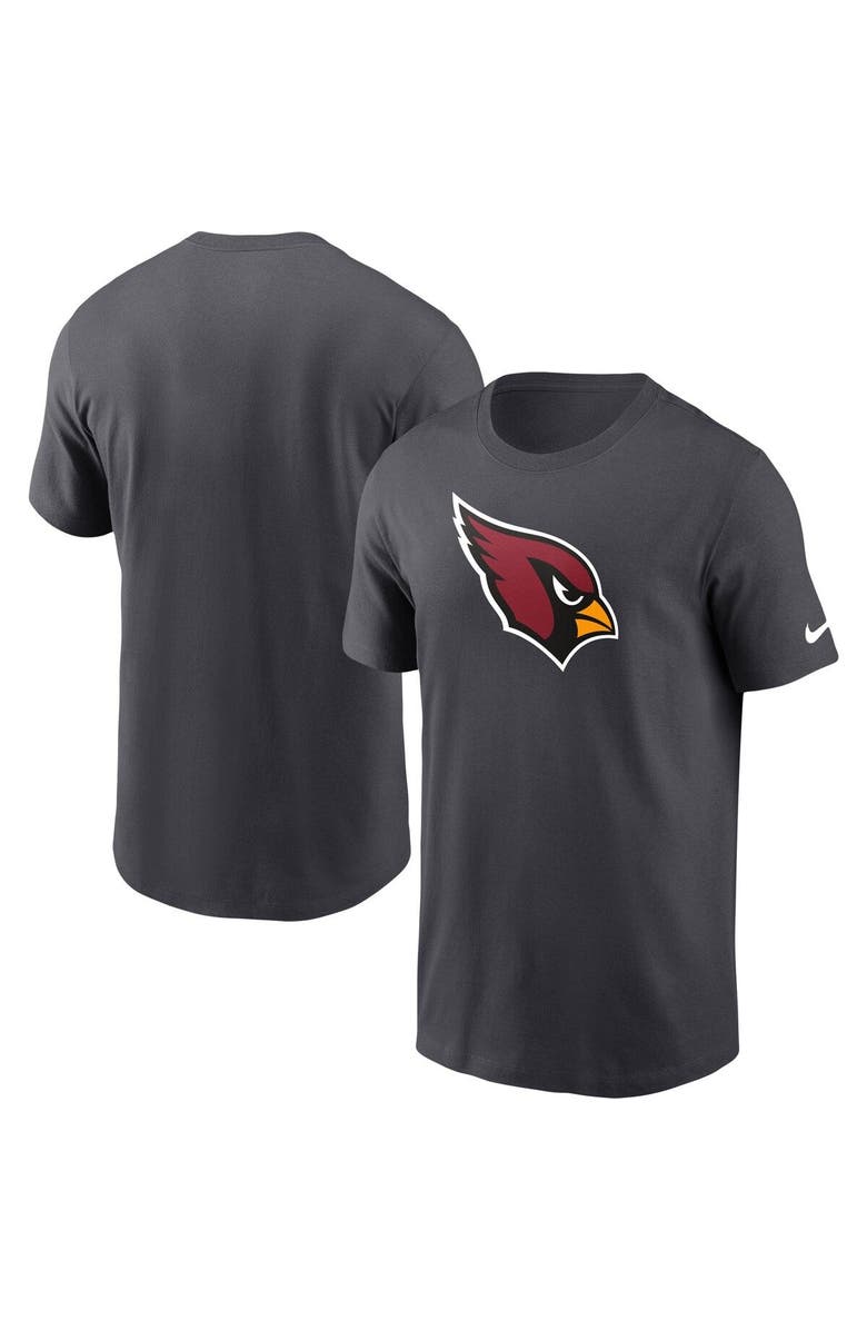 Nike Men's Nike Charcoal Arizona Cardinals Primary Logo T-Shirt, Main, color, Charcoal