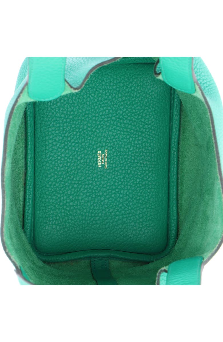 Pre-Owned Hermes Picotin Lock Bag Clemence PM, Alternate, color, Menthe