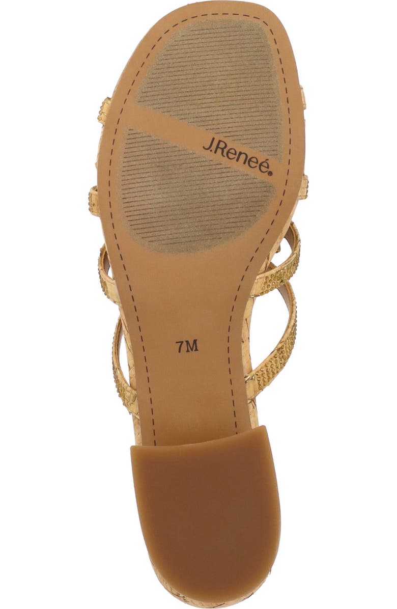 J. Reneé Butterfly Block Heel Sandal, Alternate, color,