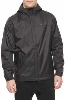 Nylon Rain Hoodie Jacket