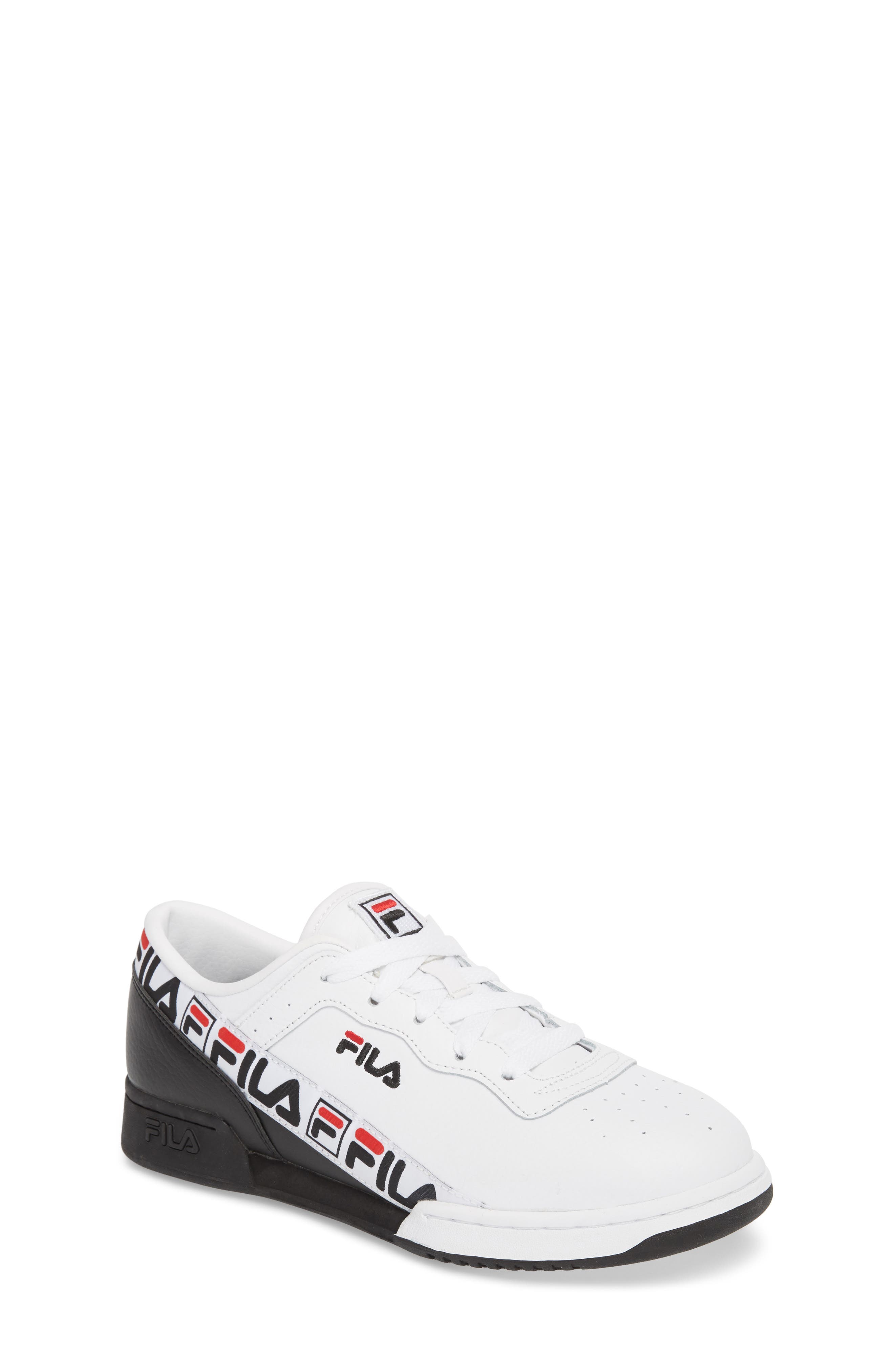 FILA Original Fitness Logo Tape Sneaker, Main, color, 