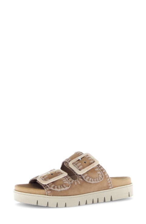 63.741 Buckle Slide Sandal (Women)