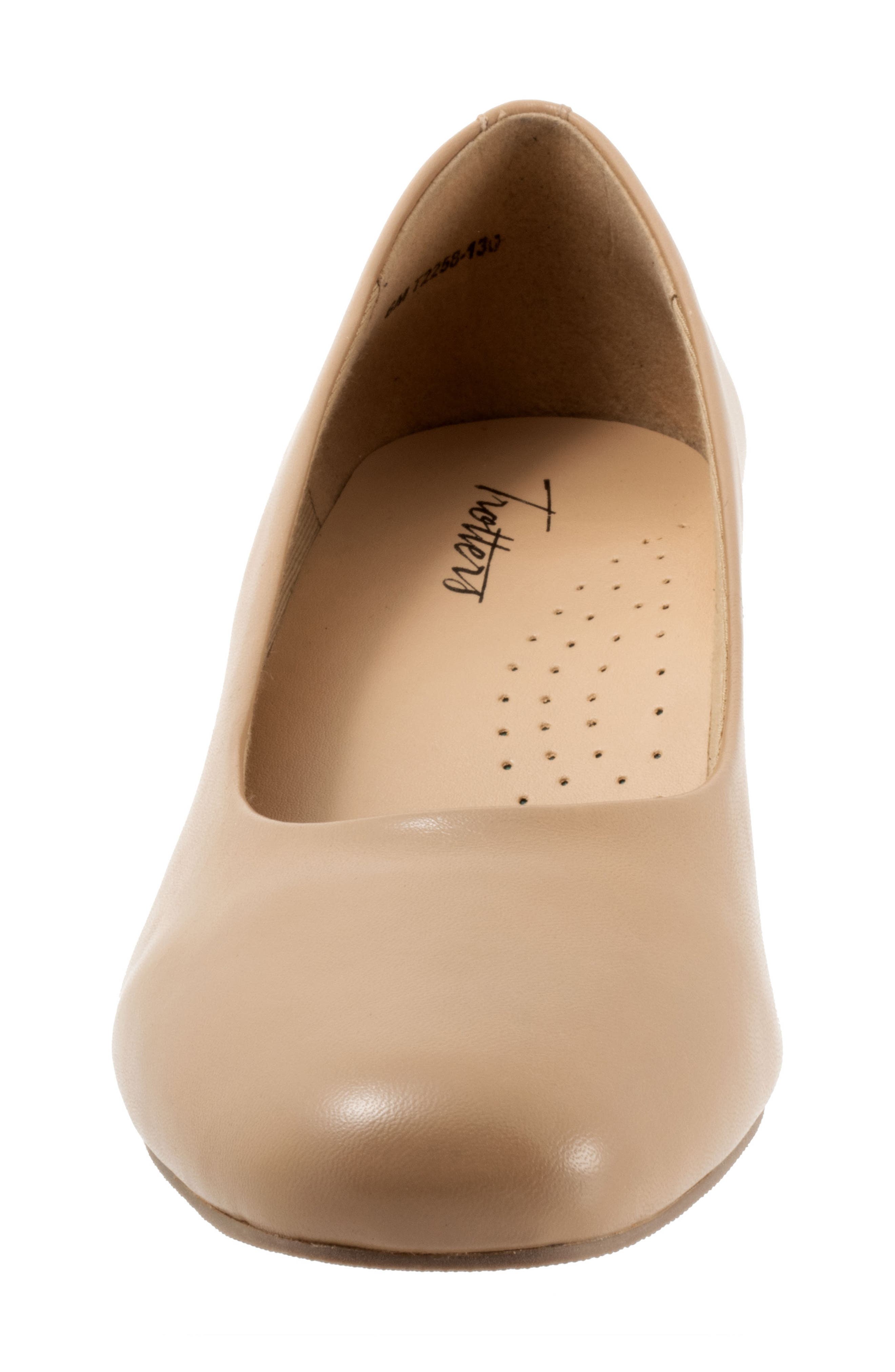 Daria Block Heel Pump, Alternate, color, NUDE