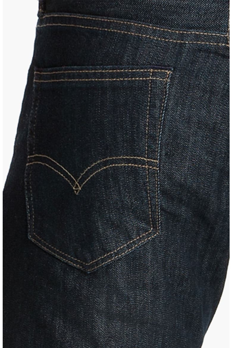 Levi's® '513™' Slim Straight Leg Jeans, Alternate, color, RUMPLED RIGID