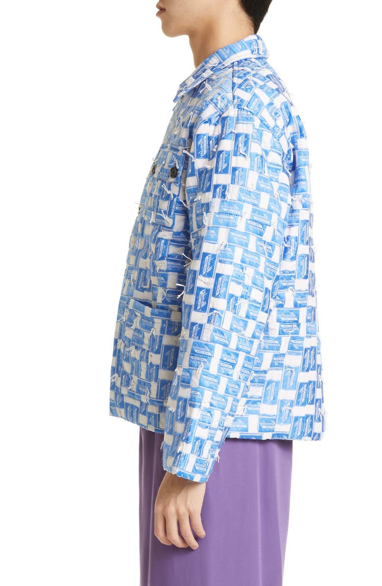 Bode Monday Label Jacket, Alternate, color,