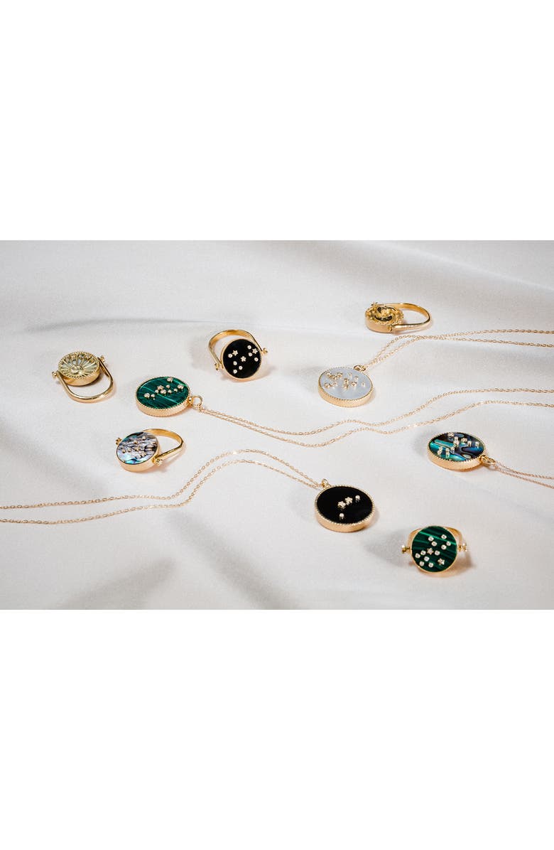 L'Atelier Nawbar Day & Night Reversible Pinky Ring, Alternate, color, 