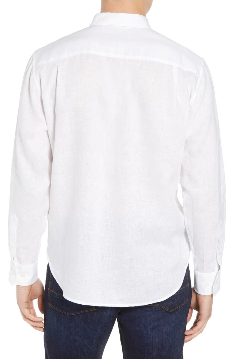 Tommy Bahama Get Your Groom On Linen Sport Shirt, Alternate, color,