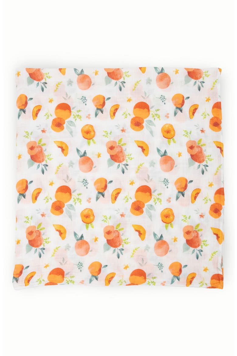 3-Pack Cotton Muslin Swaddle Blankets, Alternate, color, GEORGIA PEACH 2