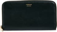 FERRAGAMO Hot Stamp Leather Continental Wallet