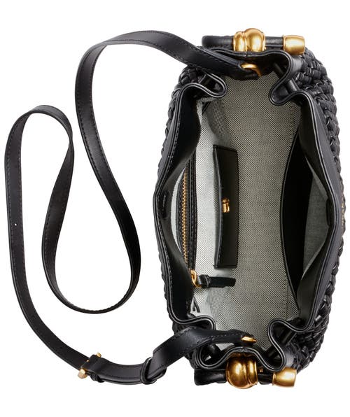 DONNA KARAN DONNA KARAN NEW YORK CASHMERE WOVEN CROSSBODY BAG 
