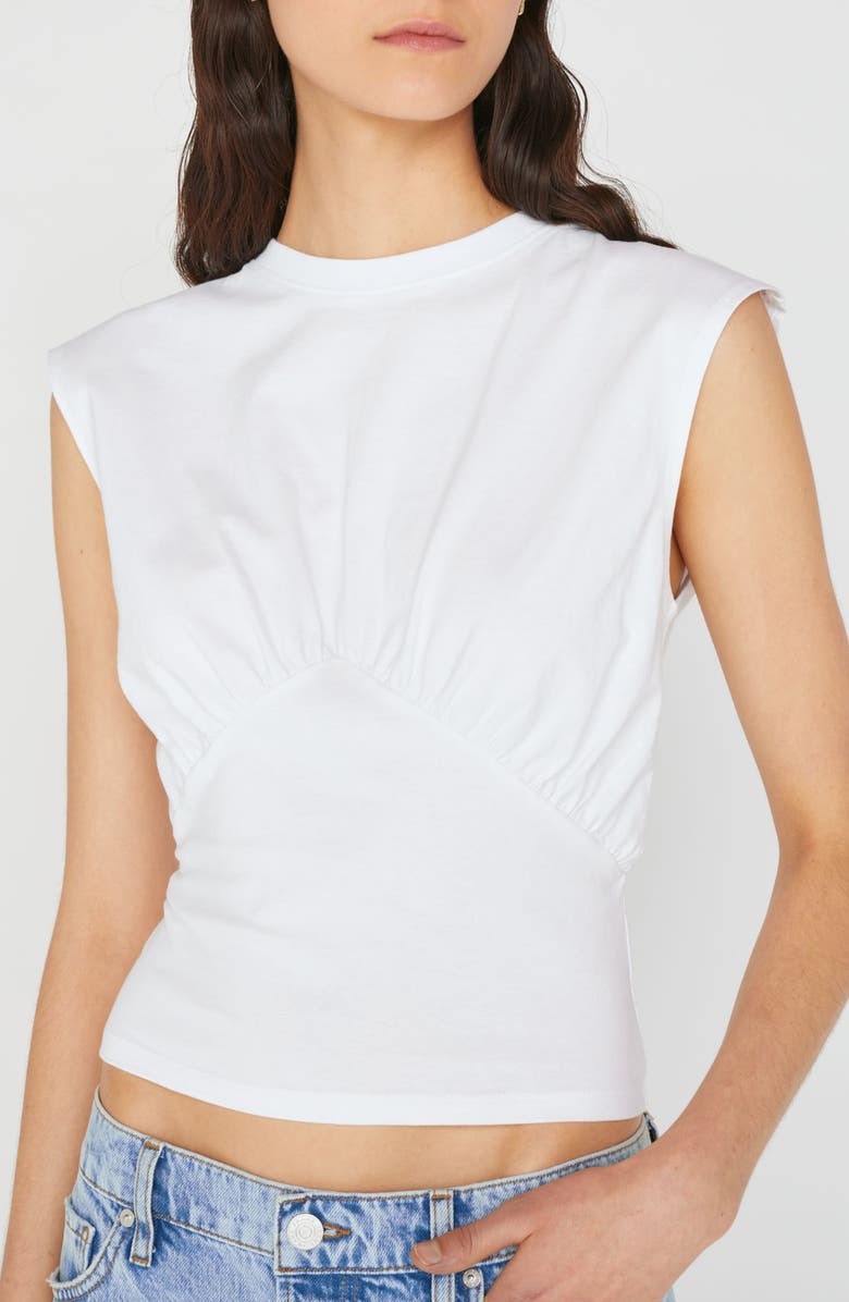 FRAME Empire Organic Cotton Top, Alternate, color,