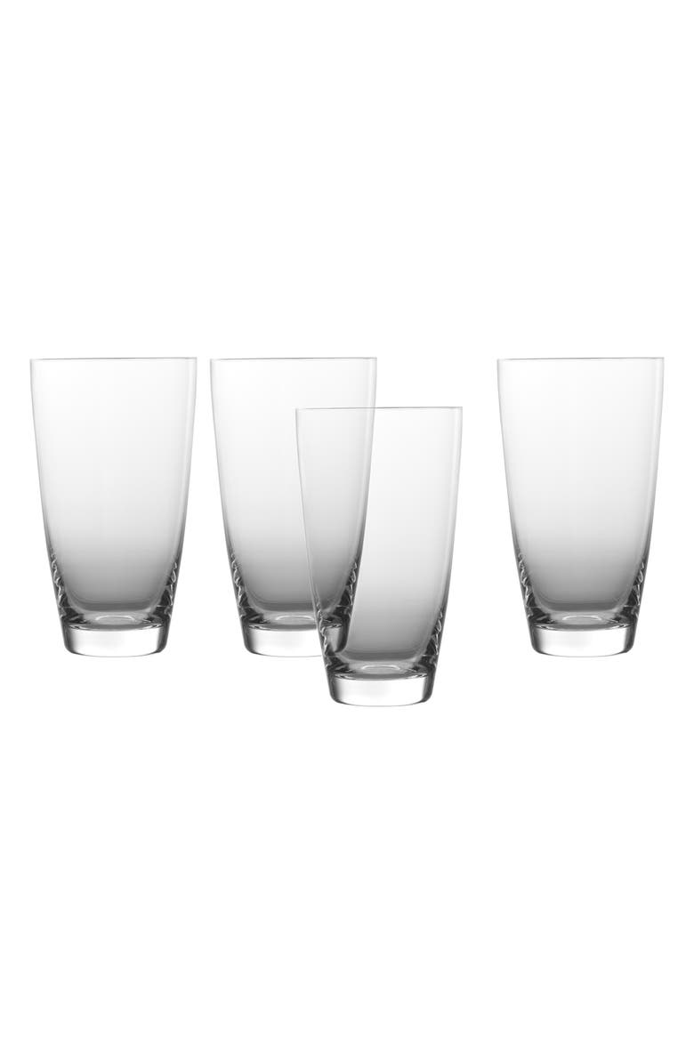 Fortessa Era Set of 4 Highball Glasses, Main, color, Clear