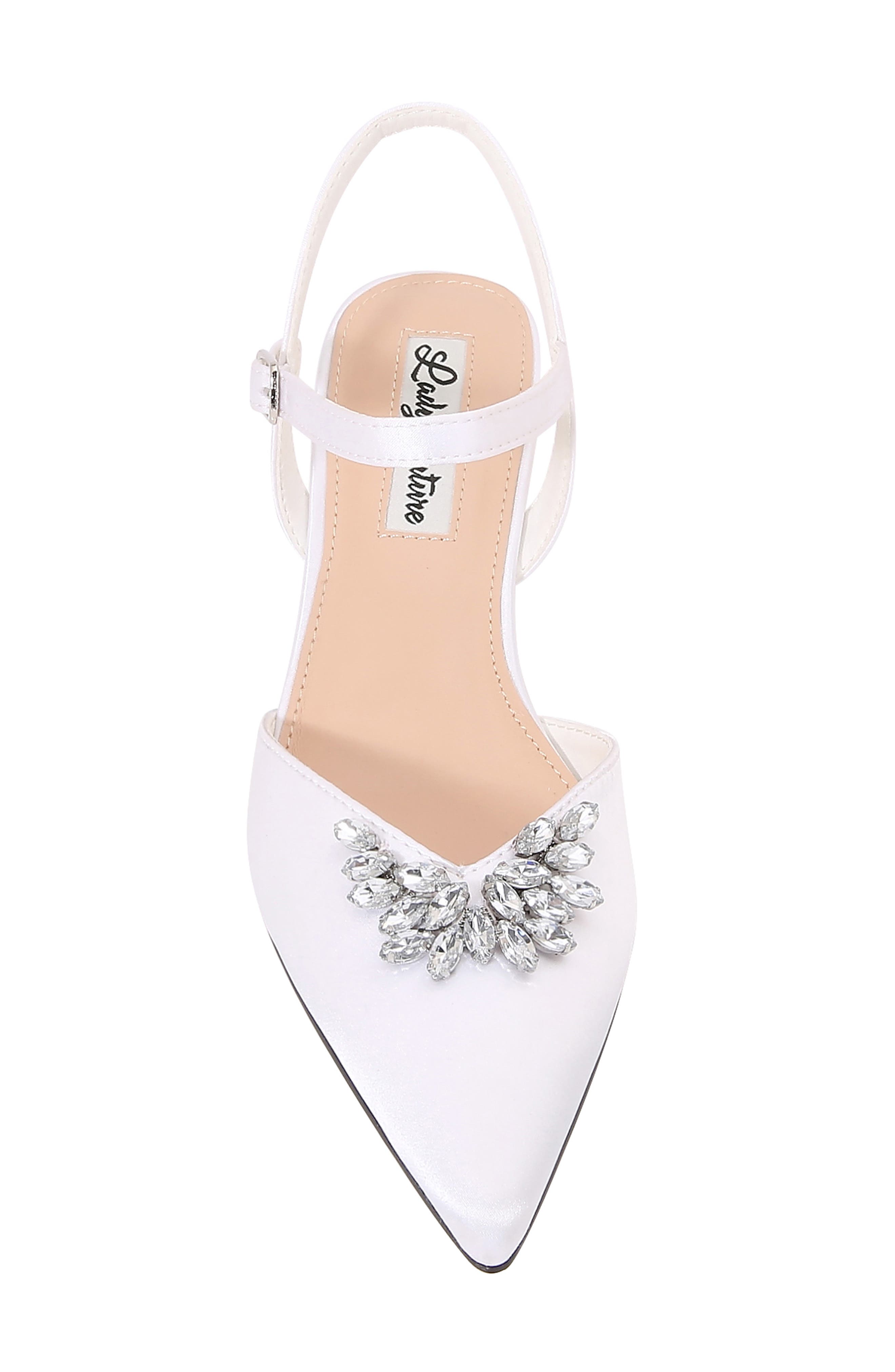 Classy Pointed Toe Pump, Alternate, color, WHITE