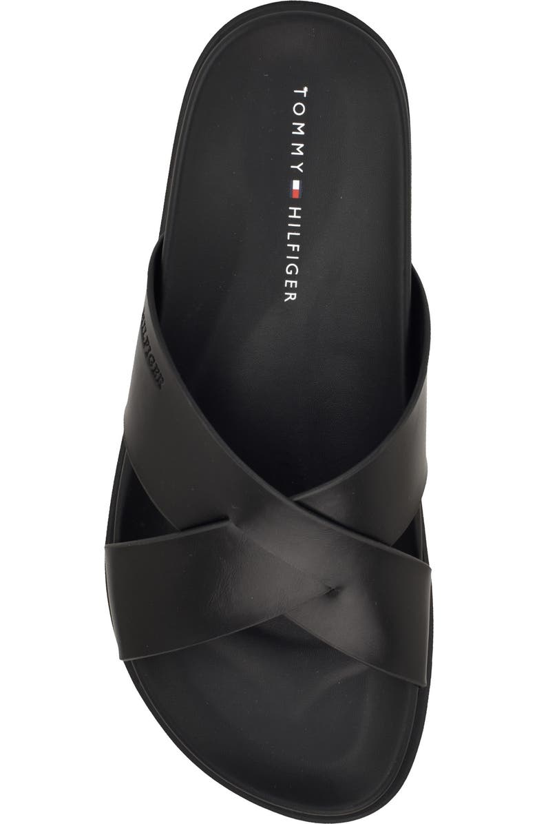 Tommy Hilfiger Blick Slide Sandal, Alternate, color, Black